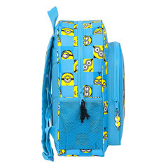 Koulureppu Minions Minionstatic Sininen (32 x 38 x 12 cm) hinta ja tiedot | Koulureput ja -laukut | hobbyhall.fi