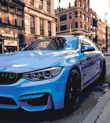 Maalaus numeroiden mukaan “BMW” 40X50 G hinta ja tiedot | Maalaa numeroiden mukaan | hobbyhall.fi