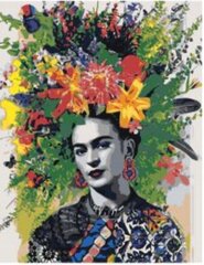 Maalaus numeroiden mukaan “Frida” 40X50 G hinta ja tiedot | Maalaa numeroiden mukaan | hobbyhall.fi