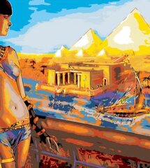 Maalaus numeroiden mukaan “Muinainen Egypti” 40X50 G hinta ja tiedot | Maalaa numeroiden mukaan | hobbyhall.fi