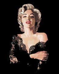 Maalaus numeroiden mukaan “Marilyn Monroe Z-Z3349G” 40X50 G hinta ja tiedot | Maalaa numeroiden mukaan | hobbyhall.fi