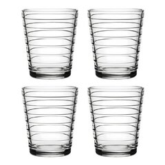 Iittala Iittala Aino Aalto juomalasit, 22 cl, 4 kpl, kirkas hinta ja tiedot | Lasit, mukit ja kannut | hobbyhall.fi