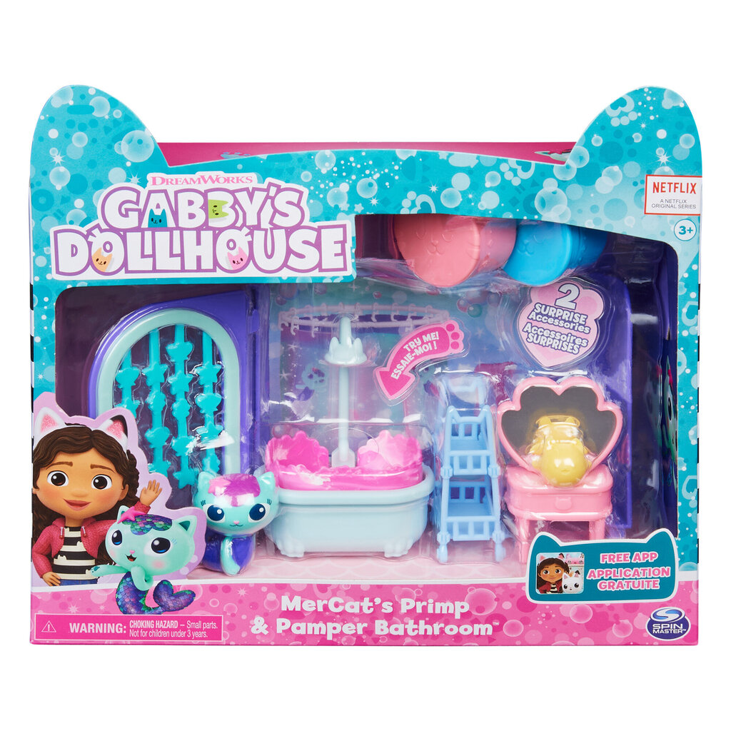 Nukketarvikesarja SpinMaster Gabby´s Dollhouse hinta ja tiedot | Tyttöjen lelut | hobbyhall.fi