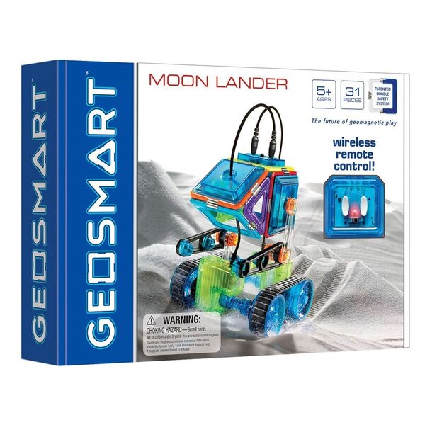 Magneettinen rakennussetti GeoSmart Moon Lander 31 kpl