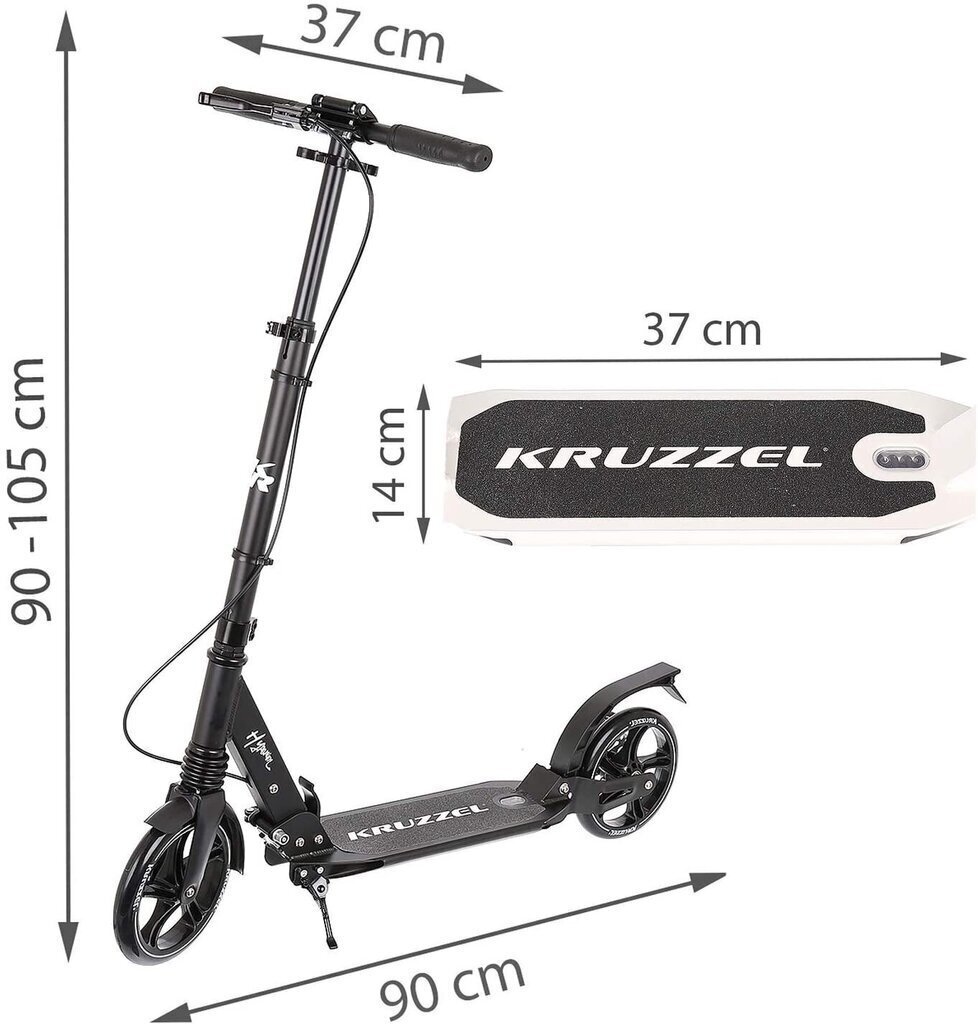 Kruzzel Hyperion B potkulauta hinta ja tiedot | Potkulaudat | hobbyhall.fi