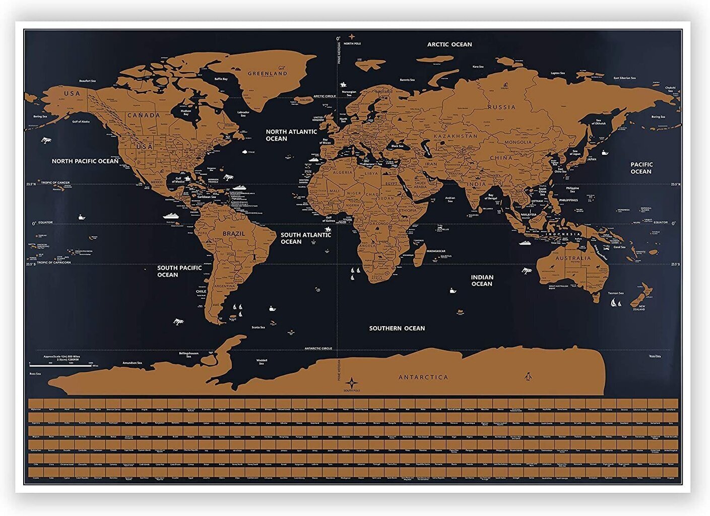 Raaputettava maailmankartta hinta ja tiedot | Taulut | hobbyhall.fi