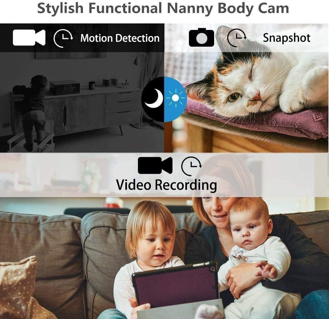 SpyCams Full HD, IR hinta ja tiedot | Action-kamerat | hobbyhall.fi