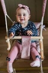 Lastenkeinu 3 in 1, roosa hinta ja tiedot | Keinut | hobbyhall.fi