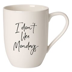 Villeroy & Boch Muki Statement 0,34l I don't like mondays hinta ja tiedot | Lasit, mukit ja kannut | hobbyhall.fi