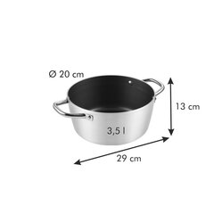 GrandCHEF kattila, 20 cm, 3,5 l hinta ja tiedot | Kattilat ja painekattilat | hobbyhall.fi