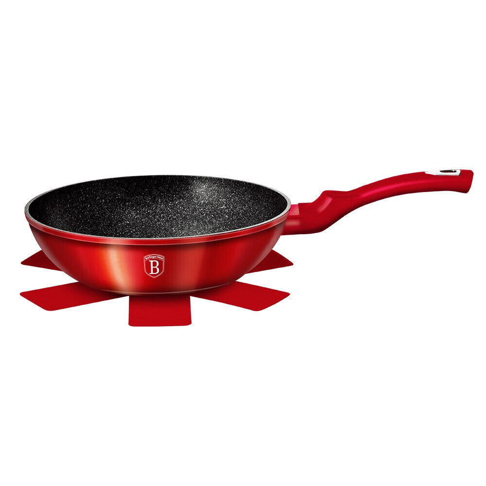 Berlinger Haus WOK pannu Metallic Line, 28 cm hinta ja tiedot | Paistinpannut | hobbyhall.fi