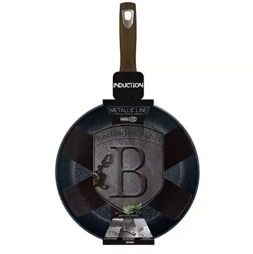 Berlinger Haus Metallic Line pannu Shiny Black Edition, 28 cm hinta ja tiedot | Paistinpannut | hobbyhall.fi