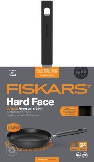 Fiskars Paistinpannu Fiskars Hard Face, 24 cm. hinta ja tiedot | Paistinpannut | hobbyhall.fi