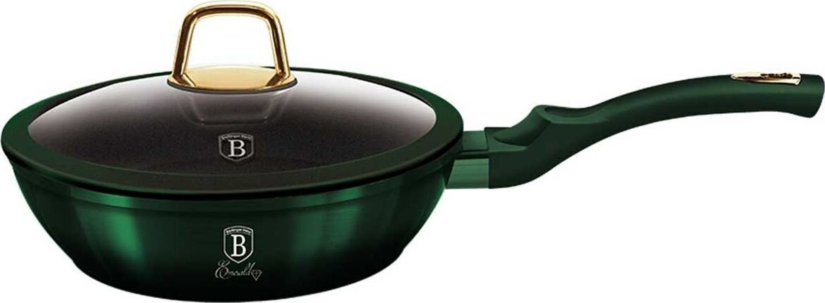 Berlinger Haus pannu EMERALD METALLIC 24cm hinta ja tiedot | Paistinpannut | hobbyhall.fi