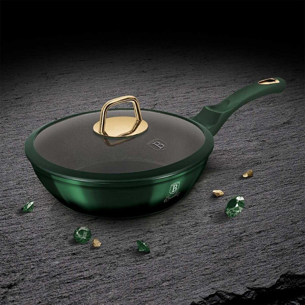 Berlinger Haus pannu EMERALD METALLIC 24cm hinta ja tiedot | Paistinpannut | hobbyhall.fi