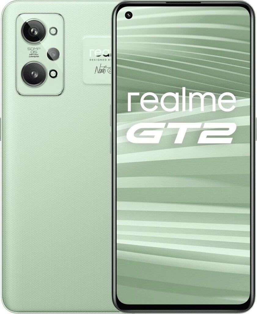 Realme GT 2 8/128GB Dual SIM Green hinta ja tiedot | Matkapuhelimet | hobbyhall.fi