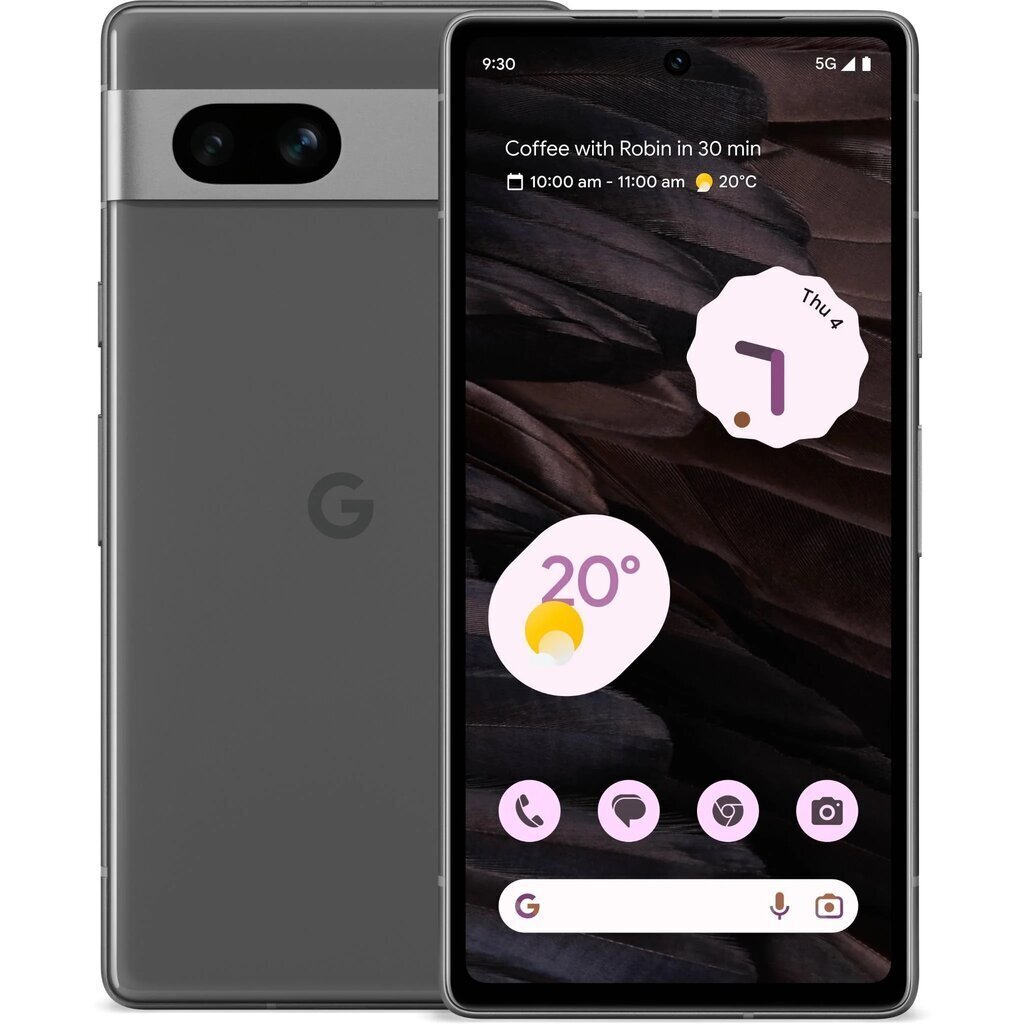 Google Pixel 7a 5G 8/128GB Charcoal hinta ja tiedot | Matkapuhelimet | hobbyhall.fi