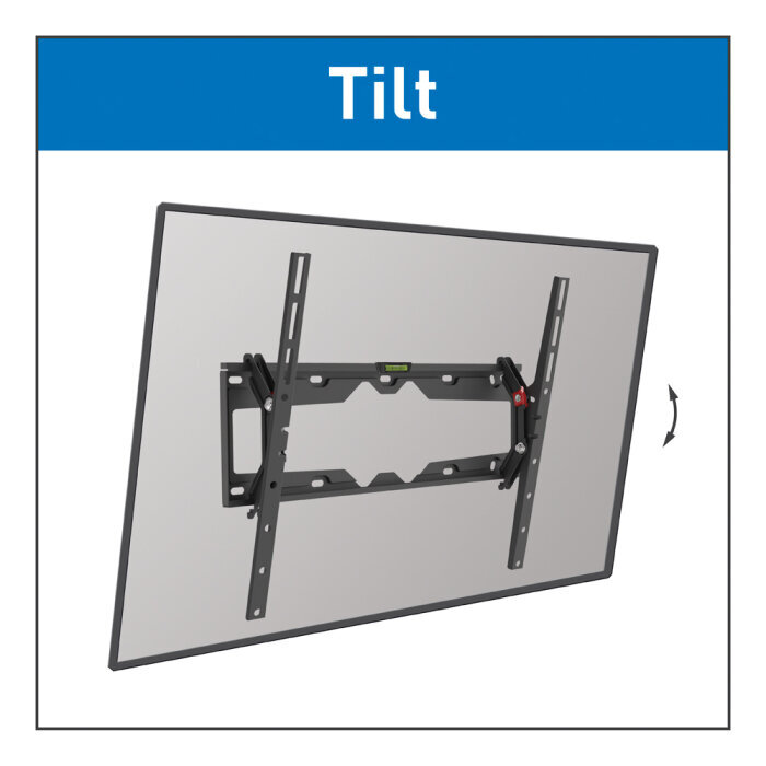 Barkan AL31, 19"-65", 50 kg, 400x400 mm hinta ja tiedot | TV-seinätelineet | hobbyhall.fi