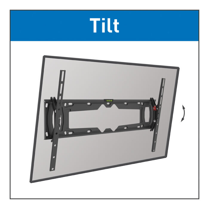 Barkan AL41, 13"-90", 60 kg, 600x400 mm hinta ja tiedot | TV-seinätelineet | hobbyhall.fi