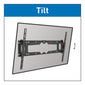 Barkan AL41, 13"-90", 60 kg, 600x400 mm hinta ja tiedot | TV-seinätelineet | hobbyhall.fi