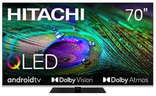 Hitachi AndroidTV QLED 70HAQ7450 hinta ja tiedot | Televisiot | hobbyhall.fi