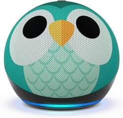 Amazonin älykaiutin Echo Dot 5 Kids Owl hinta ja tiedot | Amazon Tietokoneet ja pelaaminen | hobbyhall.fi