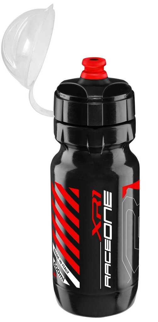 Polkupyörän juomapullo RaceOne XR1 600 ml, musta/punainen hinta ja tiedot | Juomapullot ja telineet polkupyöriin | hobbyhall.fi