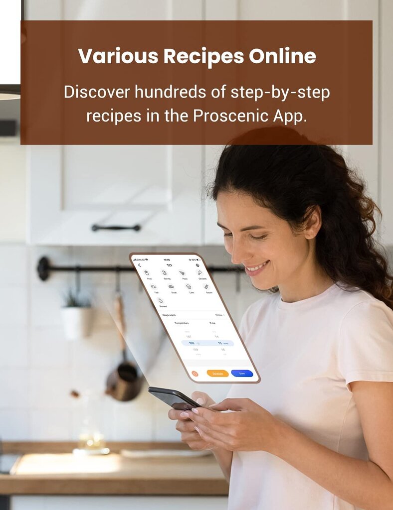 Proscenic T21 hinta ja tiedot | Airfryerit ja friteerauskeittimet | hobbyhall.fi
