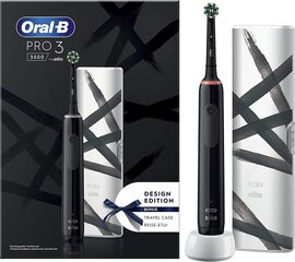 Oral-B Pro 3 3500 Limited Edition, musta hinta ja tiedot | Sähköhammasharjat | hobbyhall.fi