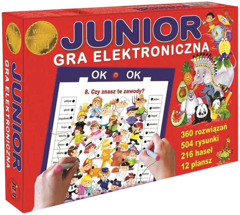 JUNIORI ELEKTRONINEN PELI hinta ja tiedot | Kehittävät lelut | hobbyhall.fi