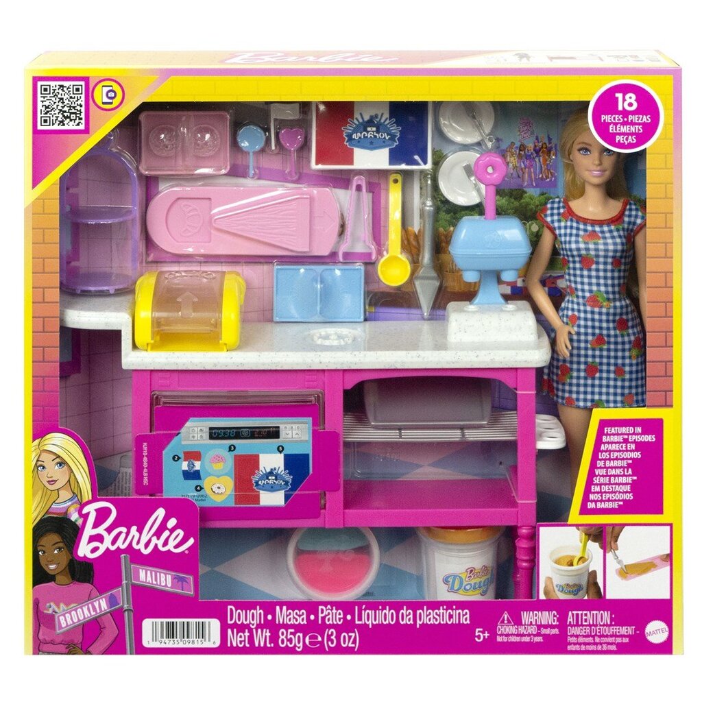 Nukke tarvikkeineen Barbie-kahvila hinta ja tiedot | Tyttöjen lelut | hobbyhall.fi