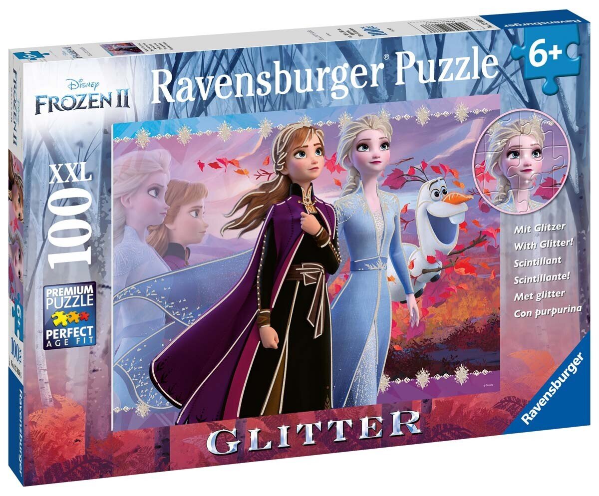 Palapeli 100 kpl Jäädytetty Frozen 2 hinta ja tiedot | Palapelit | hobbyhall.fi