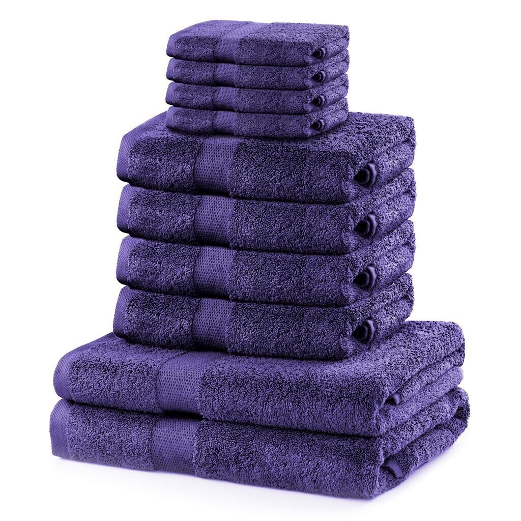 Decoking Marina -pyyheliina setti, violetti, 10 kpl hinta ja tiedot | Pyyhkeet | hobbyhall.fi