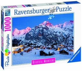 Palapeli 1000 kpl Berner Oberland, Marren hinta ja tiedot | Palapelit | hobbyhall.fi