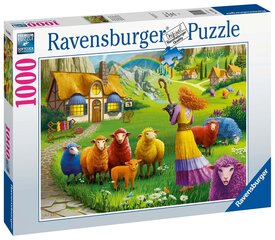 2D palapeli 1000 kpl värikäs villa hinta ja tiedot | Ravensburger Lapset | hobbyhall.fi