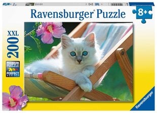 Puzzle lapsille 2D Kissan valokuva 200 kpl hinta ja tiedot | Palapelit | hobbyhall.fi