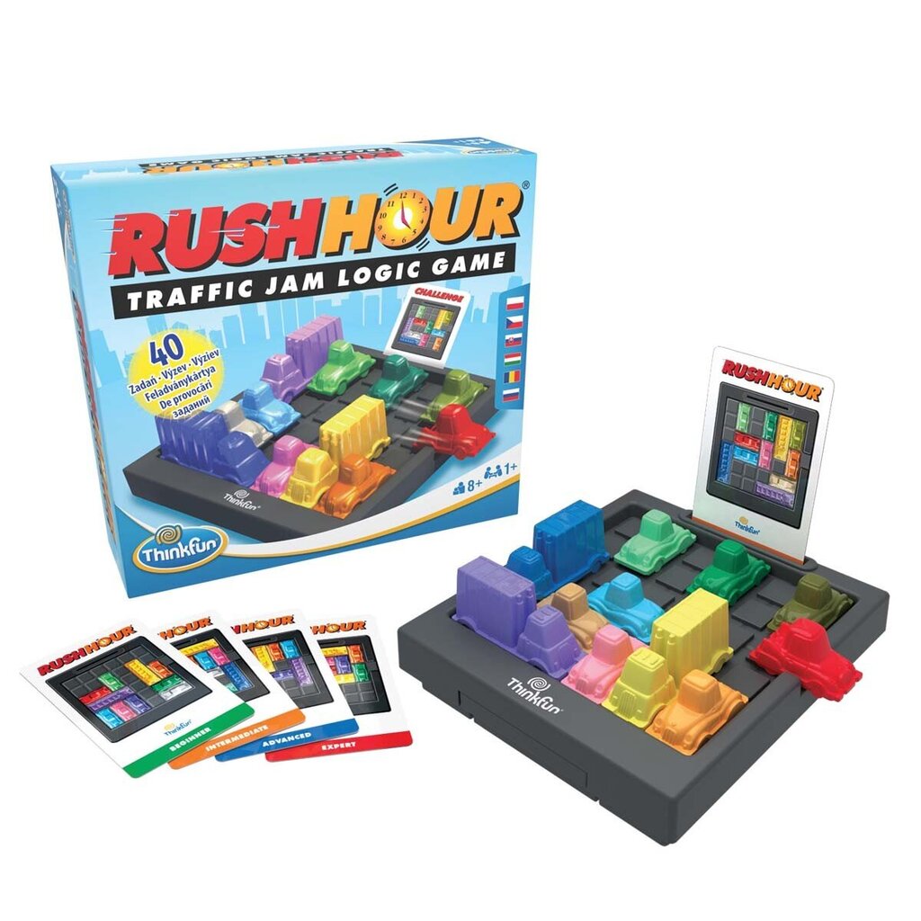 Peli Rush Hour PL, CS, SK, RU, HU, RO hinta ja tiedot | Lautapelit ja älypelit | hobbyhall.fi