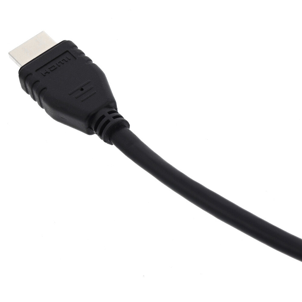 Kaapeli - HDMI-HDMI - 1 metri musta hinta ja tiedot | Kaapelit ja adapterit | hobbyhall.fi