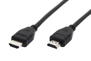 Kaapeli - HDMI-HDMI - 1 metri musta hinta ja tiedot | Kaapelit ja adapterit | hobbyhall.fi
