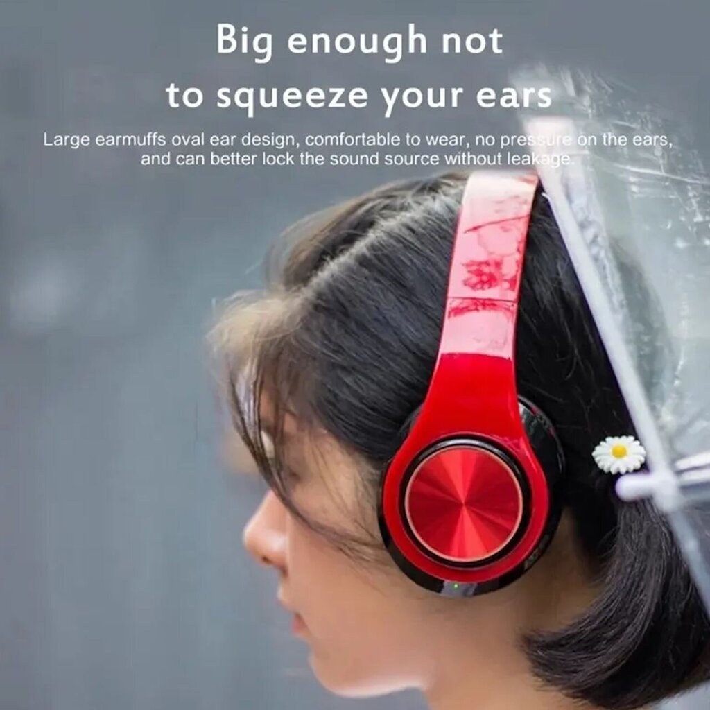 Langattomat Bluetooth- kuulokkeet RGB LED-valolla hinta ja tiedot | Kuulokkeet | hobbyhall.fi