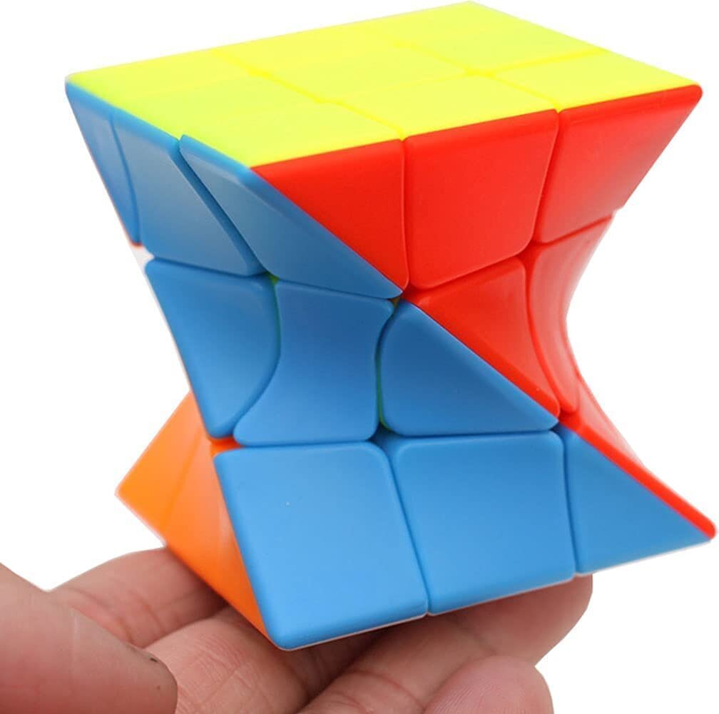 Älypeli epämuodostunut Rubikin kuutio 3x3, ei tarroja hinta ja tiedot | Lautapelit ja älypelit | hobbyhall.fi