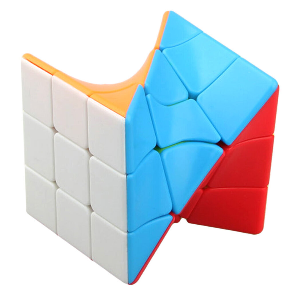 Älypeli epämuodostunut Rubikin kuutio 3x3, ei tarroja hinta ja tiedot | Lautapelit ja älypelit | hobbyhall.fi