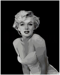 Maalaus numeroiden mukaan Marilyn Monroe 40x50 hinta ja tiedot | Maalaa numeroiden mukaan | hobbyhall.fi