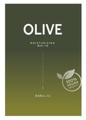Kangasnaamio oliiviuutteella Barulab The Clean Vegan Olive, 23g hinta ja tiedot | Kasvonaamiot ja silmänalusaamiot | hobbyhall.fi