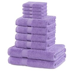Decoking Marina -pyyheliina setti, violetti, 10 kpl hinta ja tiedot | Pyyhkeet | hobbyhall.fi