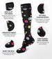 CAMBIVO naisten sukat, sukat, 3 paria, eri värejä, koko L-XL hinta ja tiedot | Naisten sukat | hobbyhall.fi