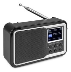 Kannettava Audizio Anzio DAB+ -radio mustalla paristolla hinta ja tiedot | Kelloradiot ja herätyskellot | hobbyhall.fi