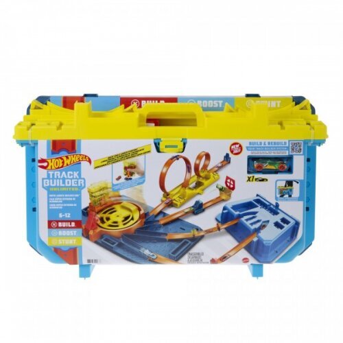 Mattel - Hot Wheels Track Builder Unlimited Rapid Launch Builder Box hinta ja tiedot | LEGOT ja rakennuslelut | hobbyhall.fi