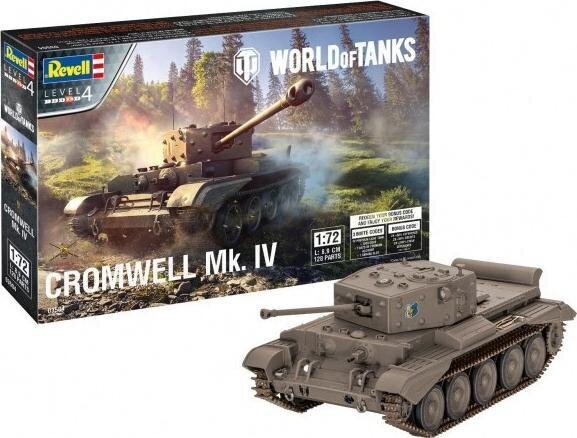 Pienoismalli Cromwell Tank Mk. IV Säiliöiden maailma hinta ja tiedot | Koottavat pienoismallit | hobbyhall.fi