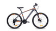 Insera X2600 -polkupyörä, 48 cm, 24-vaihteinen, tummanharmaa hinta ja tiedot | Polkupyörät | hobbyhall.fi